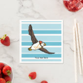 Puffin Dragen Een wollig winter pet Servetten (Insitu)