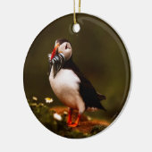 Puffin Fish Animal Bird Wildlife Atlantic Island Keramisch Ornament (Links)