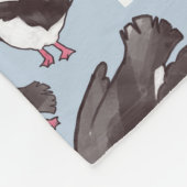 Puffin Fleece Baby Blanket Deken (Hoek)