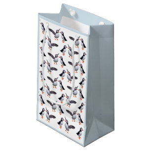 Puffin Frenzy Gift Bag Klein Cadeauzakje