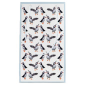 Puffin Frenzy Gift Bag Klein Cadeauzakje (Voorkant)