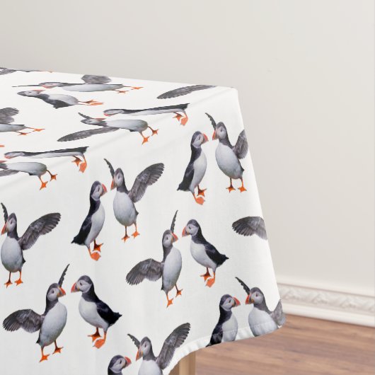 Puffin Frenzy Tablecloth Tafelkleed (Voorbeeld)