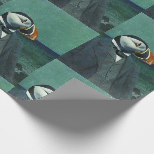 Puffin Gentleman inpakpapier (Hoek)