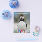 puffin geweldige makelaarsmakelaar marketing postc flyer (Enkel)