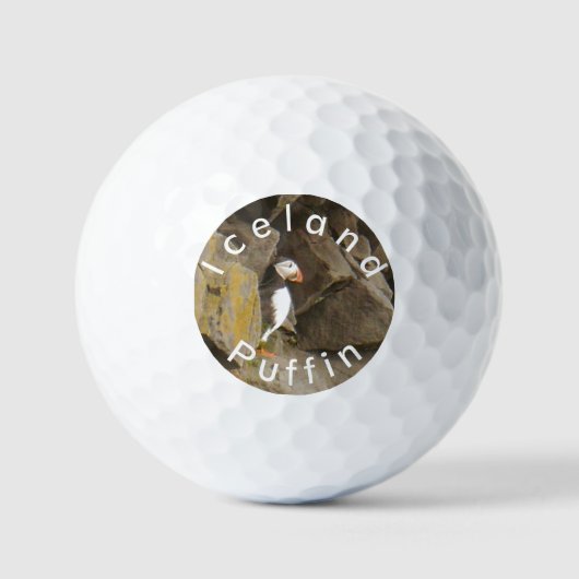 Puffin Golf Ball Golfballen (Voorkant)