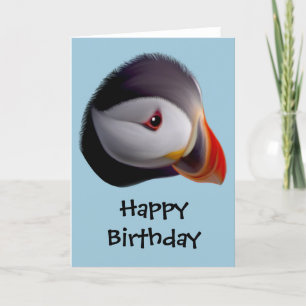 Puffin Happy Birthday Kaart