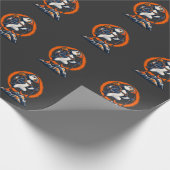 Puffin Hiker – Wilde Paden Cadeaupapier (Hoek)