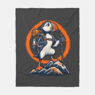 Puffin Hiker – Wilde Paden Fleece Deken