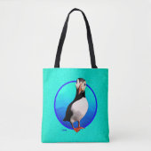 Puffin II - Canvas tas (Voorkant)