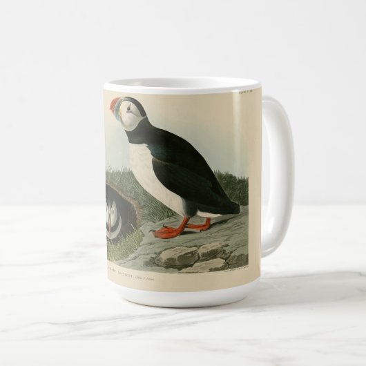Puffin Illustration Koffiemok (Voorkant rechts)