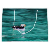 Puffin in Resurrection Bay, Alaska Groot Cadeauzakje (Voorkant)