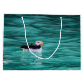 Puffin in Resurrection Bay, Alaska Groot Cadeauzakje (Achterkant)
