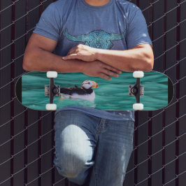 Puffin in Resurrection Bay, Alaska Persoonlijk Skateboard