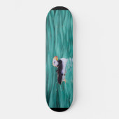 Puffin in Resurrection Bay, Alaska Persoonlijk Skateboard (Voorkant)