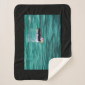Puffin in Resurrection Bay, Alaska Sherpa Deken (Voorkant)