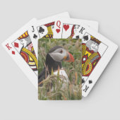 Puffin in the Grass Speelkaarten (Achterkant)