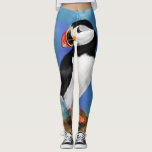 Puffin Leggings<br><div class="desc">Mooie Atlantische Puffin Bird Leggings - MIGNED Schilderij Design</div>