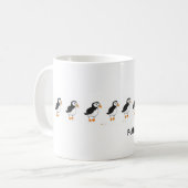 Puffin Line Dance Koffiemok (Voorkant links)