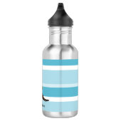 Puffin met een Pet van brei-Pet Waterfles (Rechts)