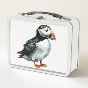 Puffin Metal Lunchbox