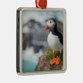 Puffin Metalen Ornament (Rechts)