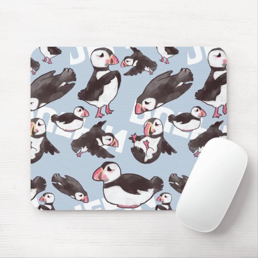 Puffin Mousepad Muismat (Met muis)