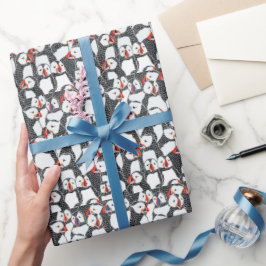 Puffin-pakpapier Cadeaupapier