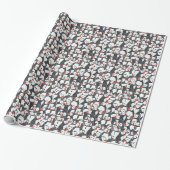 Puffin-pakpapier Cadeaupapier (Uitgerold)