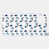 Puffin Party iPad Hoes (kies kleur) (Achterkant (horizontaal))