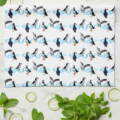 Puffin Party Kitchen Towel (kies kleur) Theedoek (Gevouwen)