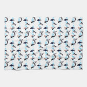 Puffin Party Kitchen Towel (kies kleur) Theedoek (Horizontaal)