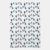 Puffin Party Kitchen Towel (kies kleur) Theedoek (Verticaal)