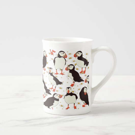 Puffin Porselein Kop (Rechts)