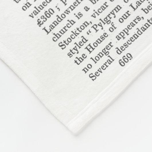 Puffin Portrait Fleece Deken (Hoek)