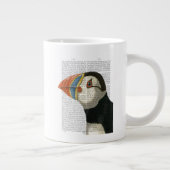 Puffin Portrait Grote Koffiekop (Rechts)