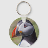 Puffin Portrait Keyring Sleutelhanger (Voorkant)
