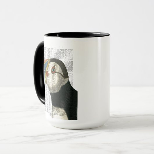 Puffin Portrait Mok (Voorkant links)