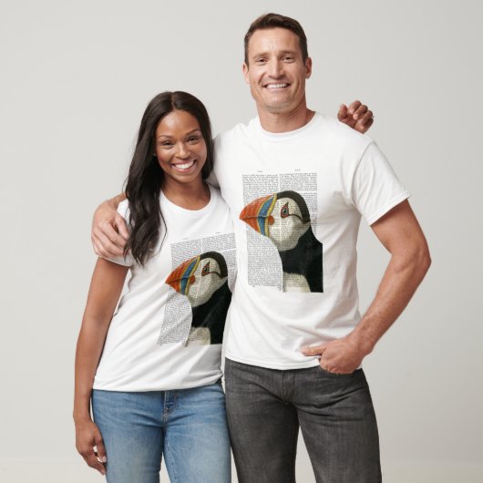 Puffin Portrait T-shirt (Unisex)