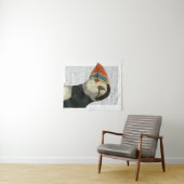 Puffin Portrait Wandkleed (In Situ (horizontaal))