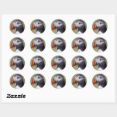 Puffin Portret Stickers (Vel)
