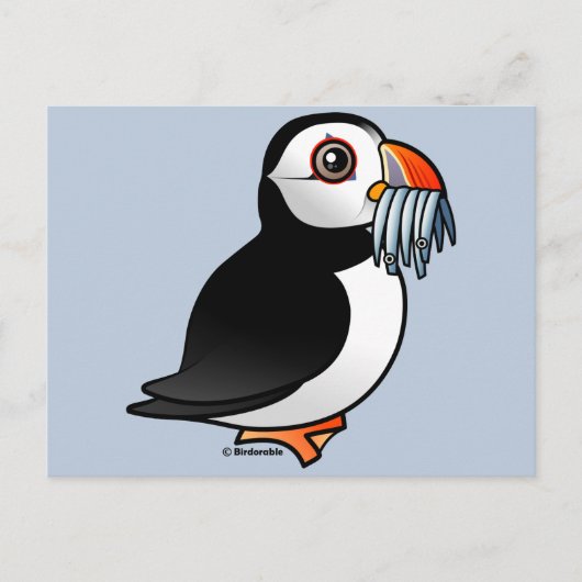 Puffin Prowess Briefkaart (Voorkant)