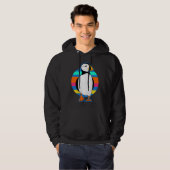 Puffin Retro Puffin Hoodie (Voorkant volledig)