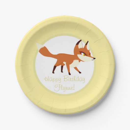 Puffin Rock Party Bord - Flynne (Voorkant)