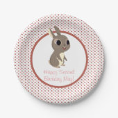 Puffin Rock Party Bord - mei (Voorkant)