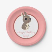 Puffin Rock Party Bord - mei (Voorkant)