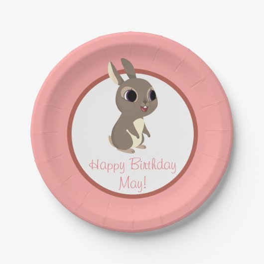 Puffin Rock Party Bord - mei (Voorkant)