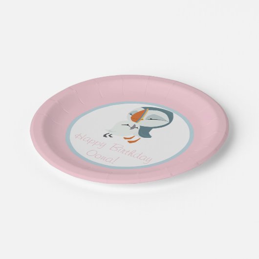 Puffin Rock Party Bord - Oona & Baba (Gekanteld)