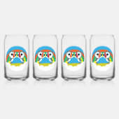 Puffin Rocks Blikvorm Glas (Achterkant)