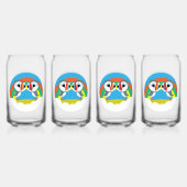 Puffin Rocks Blikvorm Glas (Voorkant)