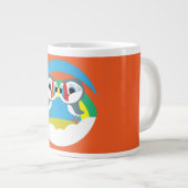 Puffin Rocks Grote Koffiekop (Voorkant rechts)